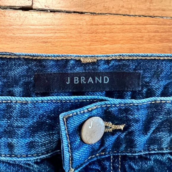 J Brand Tate Straight Leg High Waist dark wash Denim sz 27 Jean - Picture 4 of 7